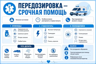 Помощь при передозировке в Пересвете